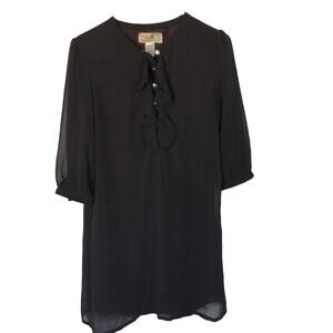 Francesca's Collections Dress Dark Grey